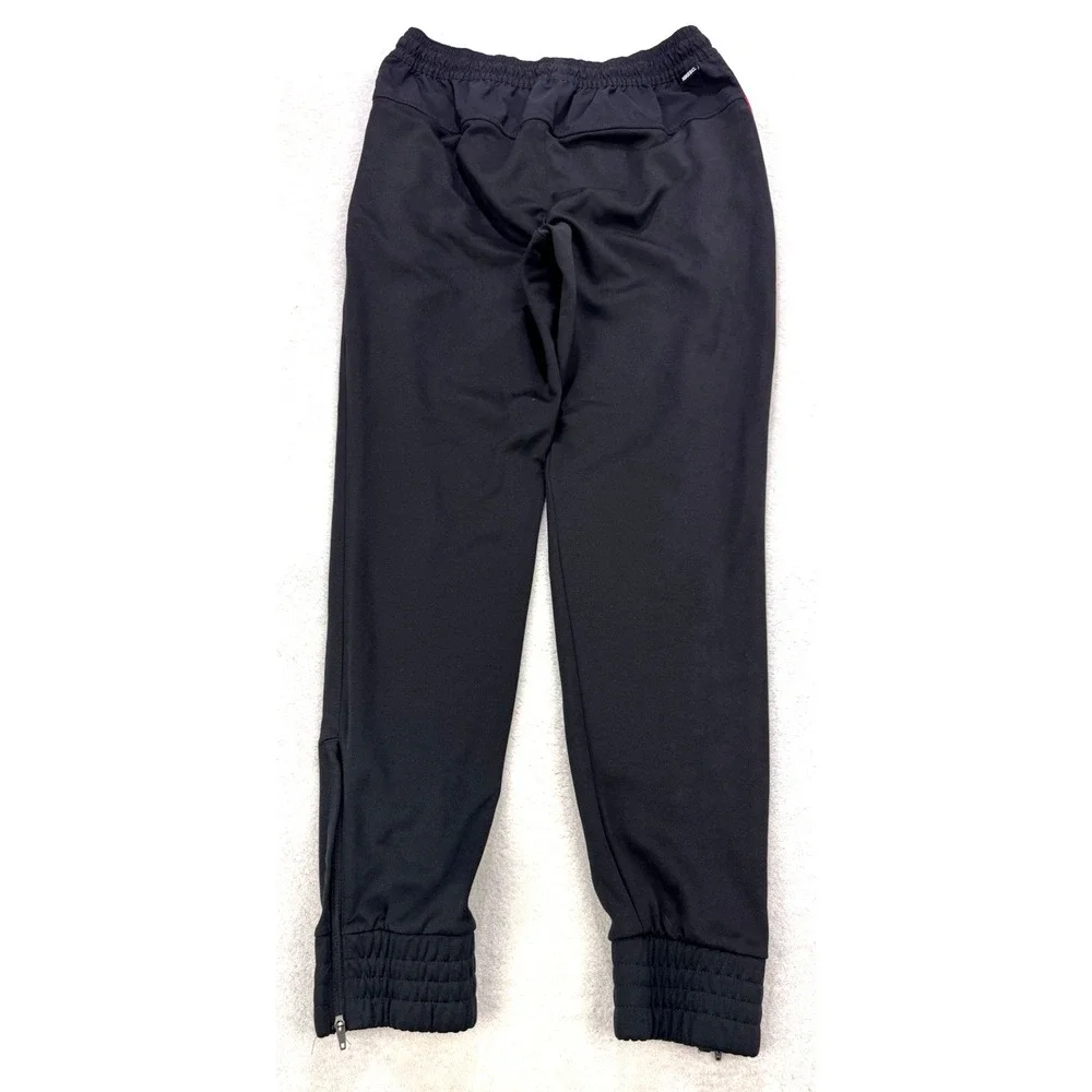 Nike F.C. Joggers Women M‎ Black Zip Ankle Pockets Drawstring Soccer DC9067-010